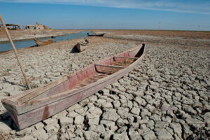 Drought in the Marshes of Southern Iraq. By john wreford / Alamy Stock Photo